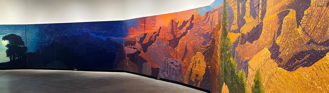 Pima's Bernal Gallery from the inside